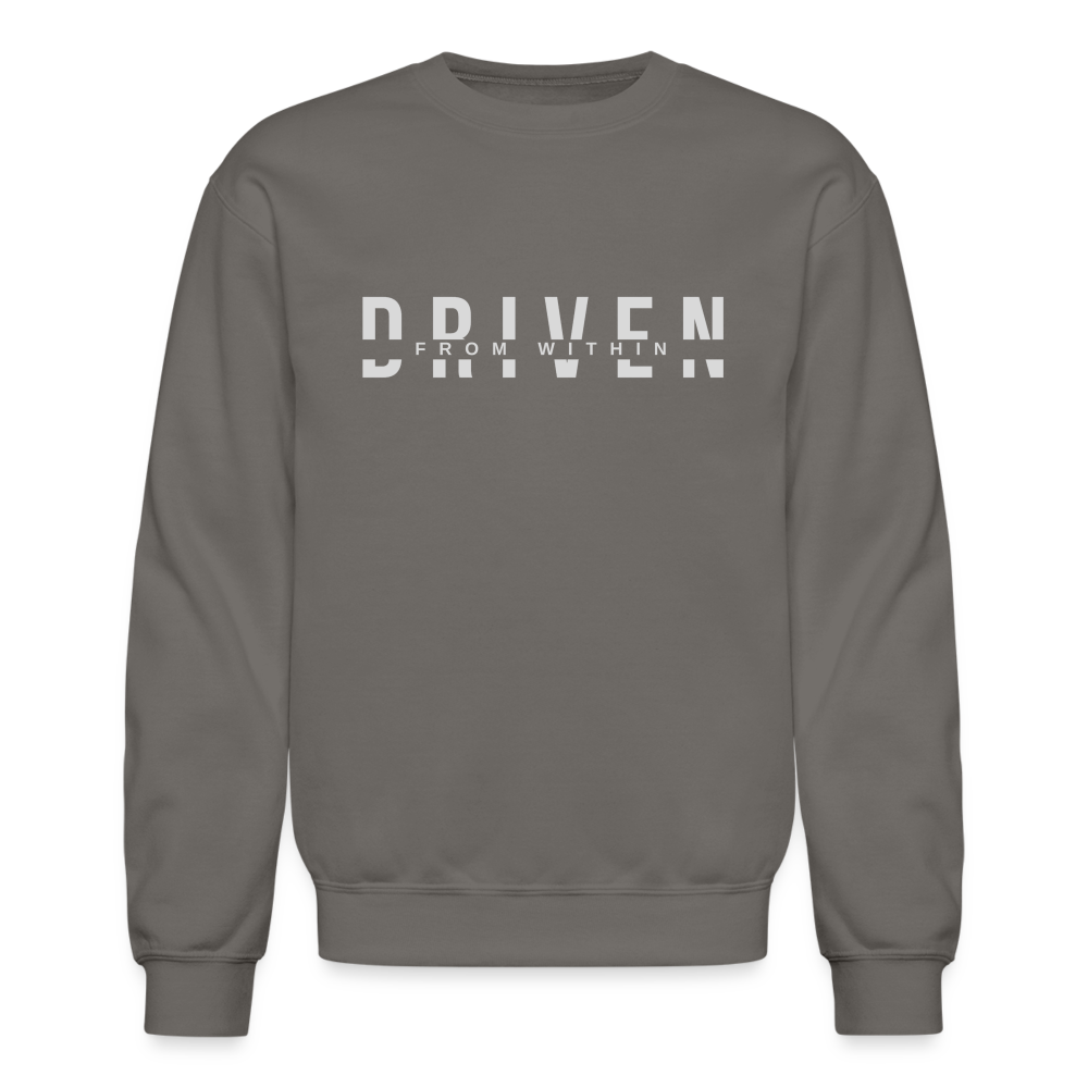Crewneck Sweatshirt - Driven From Within - asphalt gray