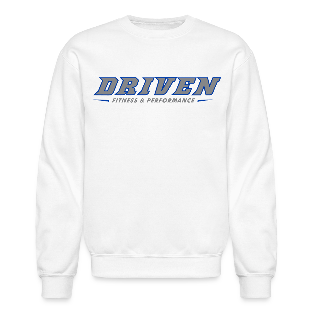 Fast, Physical, Relentless Crewneck Sweatshirt - white