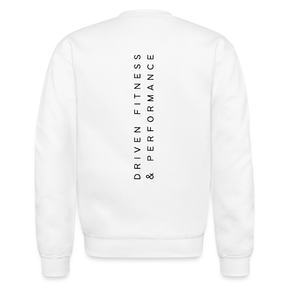 Driven Crewneck Sweatshirt - white