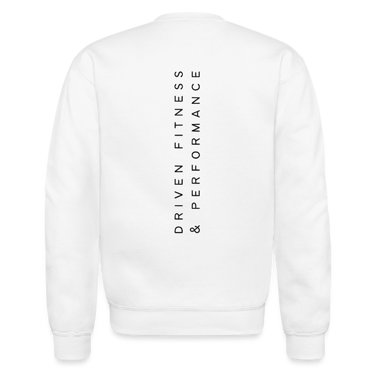 Driven Crewneck Sweatshirt - white