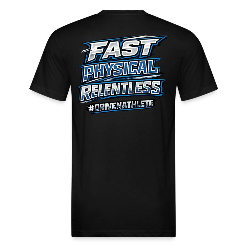 Driven Performance Training Fast, Physical, Relentless Shirt - black