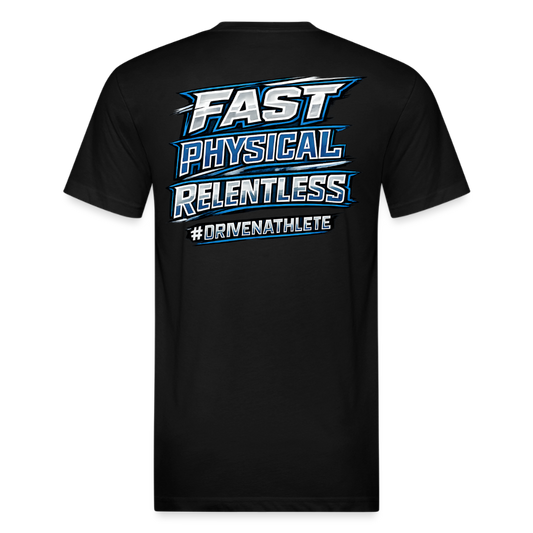 Driven Performance Training Fast, Physical, Relentless Shirt - black