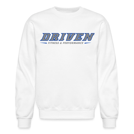 Go Further, Faster Crewneck Sweatshirt - white
